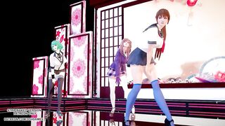 [MMD] Masked Bitch Honoka Katsumi Tamaki DOA Hot Dance