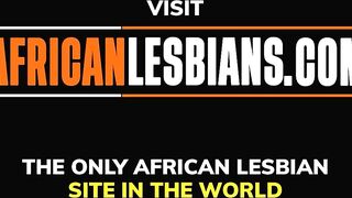 First time african lesbians big sex toy strapon fucking