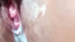 Cum from a LATINA TEEN after having a hot video call