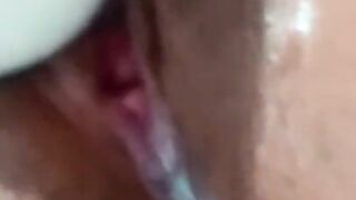 Cum from a LATINA TEEN after having a hot video call