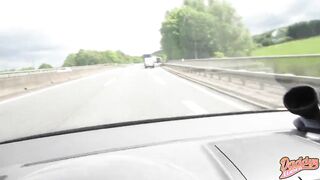 Orgasm on the highway!!! l DADDY’S SLUT