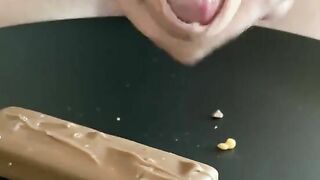 Cum on mars bar