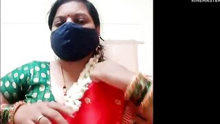 Desi mature Marathi aunty nude webcam show