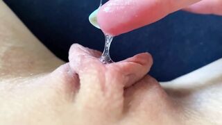 I know you want to feel all this juice in your mouth! My pussy product this sweet flowing slime