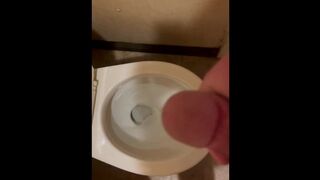 Big Cock Jerked In Bathroom