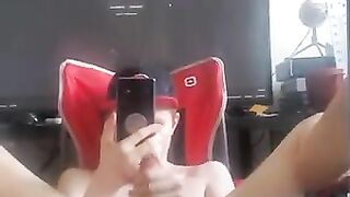 Twink with Big Dick plays for the camera than gets fucked