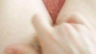 POV morning moaning shaking orgasm