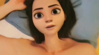 Sexy hentai blowjob big eyes sexy cosplay suck