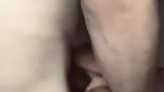 FUCKING My SEX TOY while wife is out!!! CUMSHOT!!