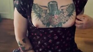 Emo Trans Girl CaptainPhassma Cums on Daddy’s Face POV after a Breeding! Dirty Talk and Cum Teaser!