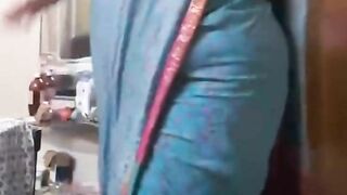 indian step mom teasing step son with big ass