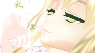 【SEX-MMD】Yukari - Grinding cock on face【No sound】【R-18】