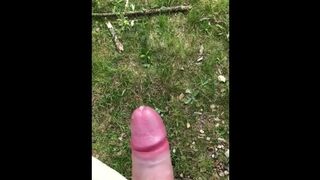 Lovely Weather for an Outdoor Cumshot