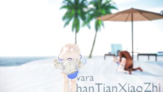 0405 - 【R18-MMD】Shantianxiaozhi - Genshin Impact 原神Babara mondstadt's Idol 芭芭拉