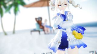 0405 - 【R18-MMD】Shantianxiaozhi - Genshin Impact 原神Babara mondstadt's Idol 芭芭拉