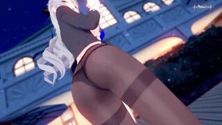 0404 -【R18-MMD】Honkai Impact 3rd 崩坏三 APHO Bronya at office with other valkyrie