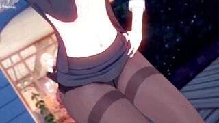 0404 -【R18-MMD】Honkai Impact 3rd 崩坏三 APHO Bronya at office with other valkyrie