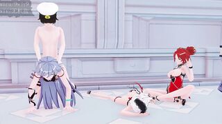 0438 -【R18-MMD】Honkai Impact 3rd 崩坏三 your honkai harem waifu