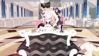 0438 -【R18-MMD】Honkai Impact 3rd 崩坏三 your honkai harem waifu