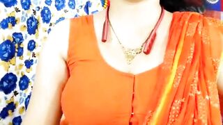 Desi Indian rajasthan wali aunty nude webcam show