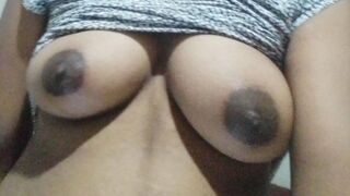 Indian Actress Shows Her Boobs and Pussy Play Alone