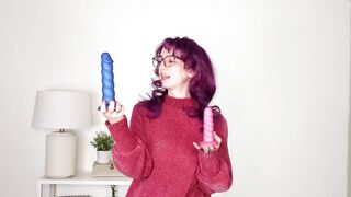 Sex Toy Review - Addiction Fantasy Silicone Unicorn Dildo - 3 Sizes from Peepshow Toys!