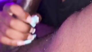 EBONY BLOWJOB BBC CUM IN MOUTH