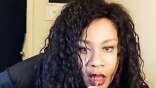 Sexy Ebony blowjob, Deepthroat ????Nia Teal????