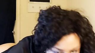 Sexy Ebony blowjob, Deepthroat ????Nia Teal????