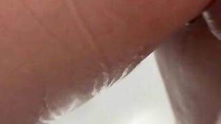 ‼️Quick Fuck step sister in the shower‼️ Creamy cum on big ass????