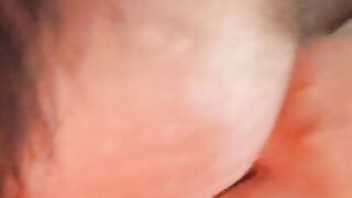 Pov:you are licking my pussy and my clit gets huge. you fuck me hard and cum on my pussy