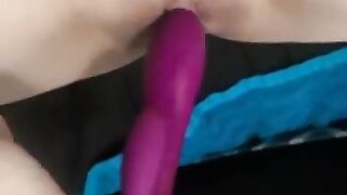 Playing with my Pussy and New toy