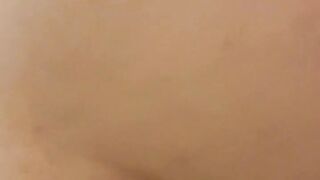 Chubby girl fucks ass with big dildo