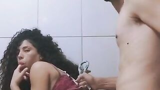 Novinha tatuada pediu pra fuder de novo fiz um vídeo pra mandar pra ela no WhatsApp.