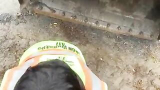 Coworker Sucks Me Off AT JOBSITE While Boss Is On Break ????????????‍♀️ (Public Blowjob While Working)