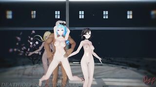 MMD 18+ Miku getting bang Gokuraku Jodo Motion testing