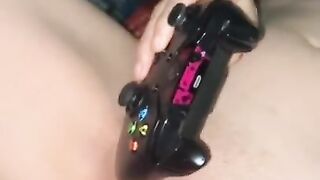 CAUGHT WIFE Playing Xbox