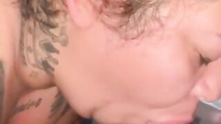 Latina gets throat fucked