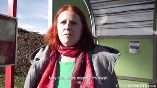 CzechStreets - Luxurious MILF fucked in a public bus