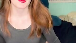 ITALIAN redhead GODDESS DRAINS finsub LIVE on CAMERA