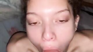 Rough blowjob