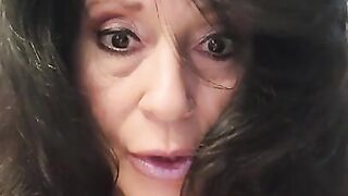 Giantess mature stepmom swallows  you POV