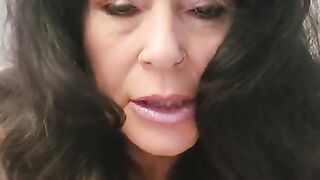 Giantess mature stepmom swallows  you POV