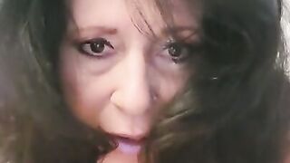 Giantess mature stepmom swallows  you POV