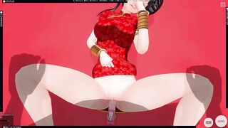 3D HENTAI POV Cute Girl Fucks Boyfriend on Lunar New Year