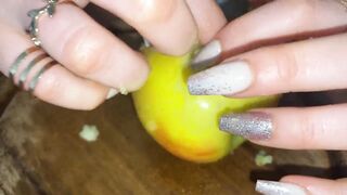 Long Nails Fruits Massacre Part 4 I MyNastyFantasy