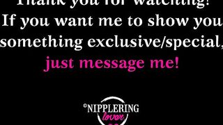 nippleringlover hooks through stretched nipple piercings nipple play - pierced tits - pierced pussy