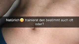 German Gym Girl wants to fuck Guy from Gym on Snapchat