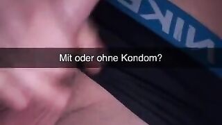 German Gym Girl wants to fuck Guy from Gym on Snapchat