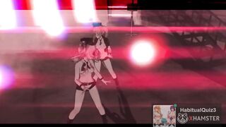 mmd r18 Follow The Leader Kancolle Murasame Kashima 3d hentai anal lover public sex